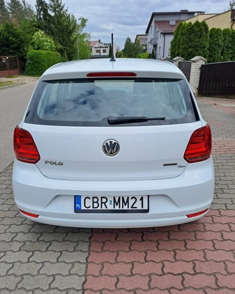 Volkswagen Polo cena 31500 przebieg: 103000, rok produkcji 2015 z Brodnica małe 46